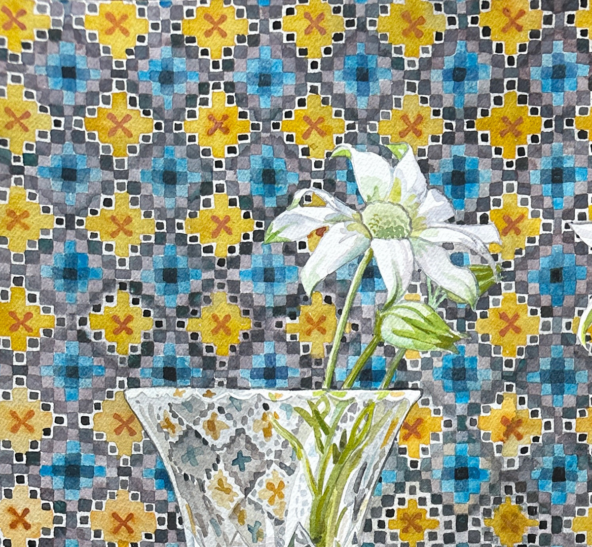 Flannel Flowers with Liberty Print