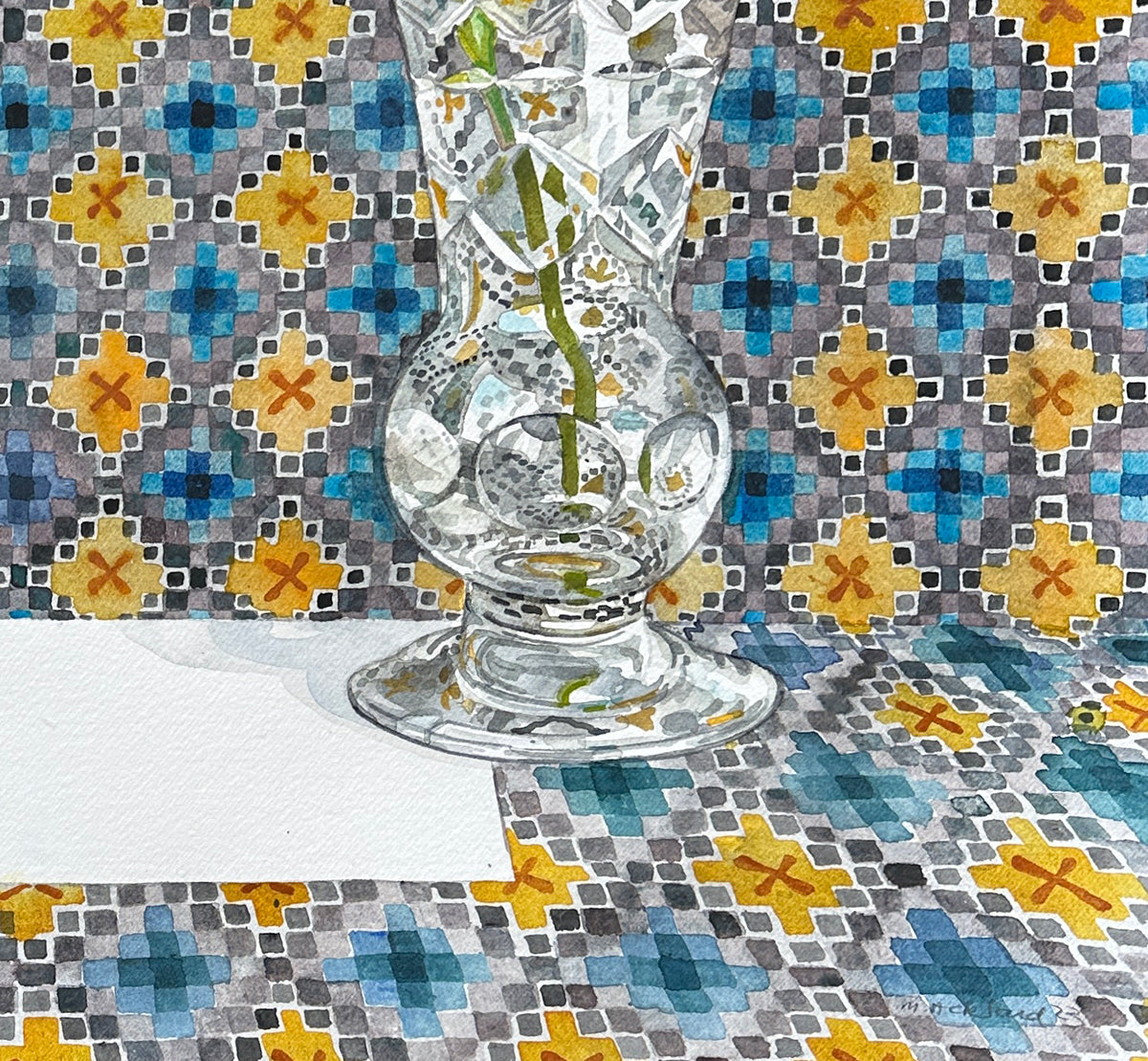 Flannel Flowers with Liberty Print