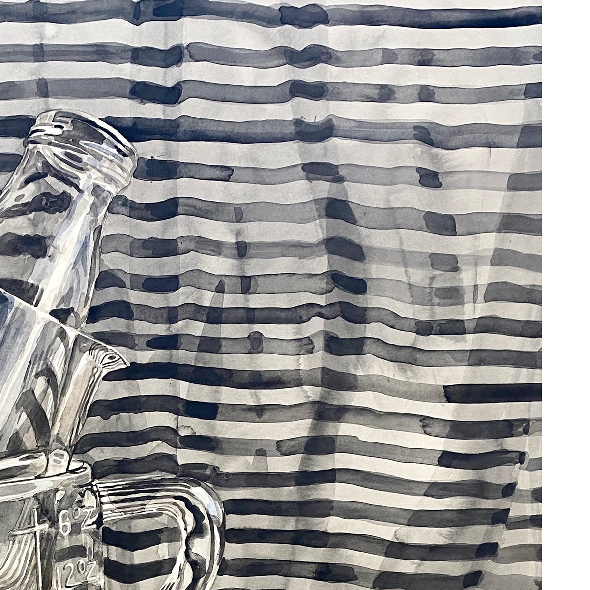 Stripes, Glass, Metal, Self