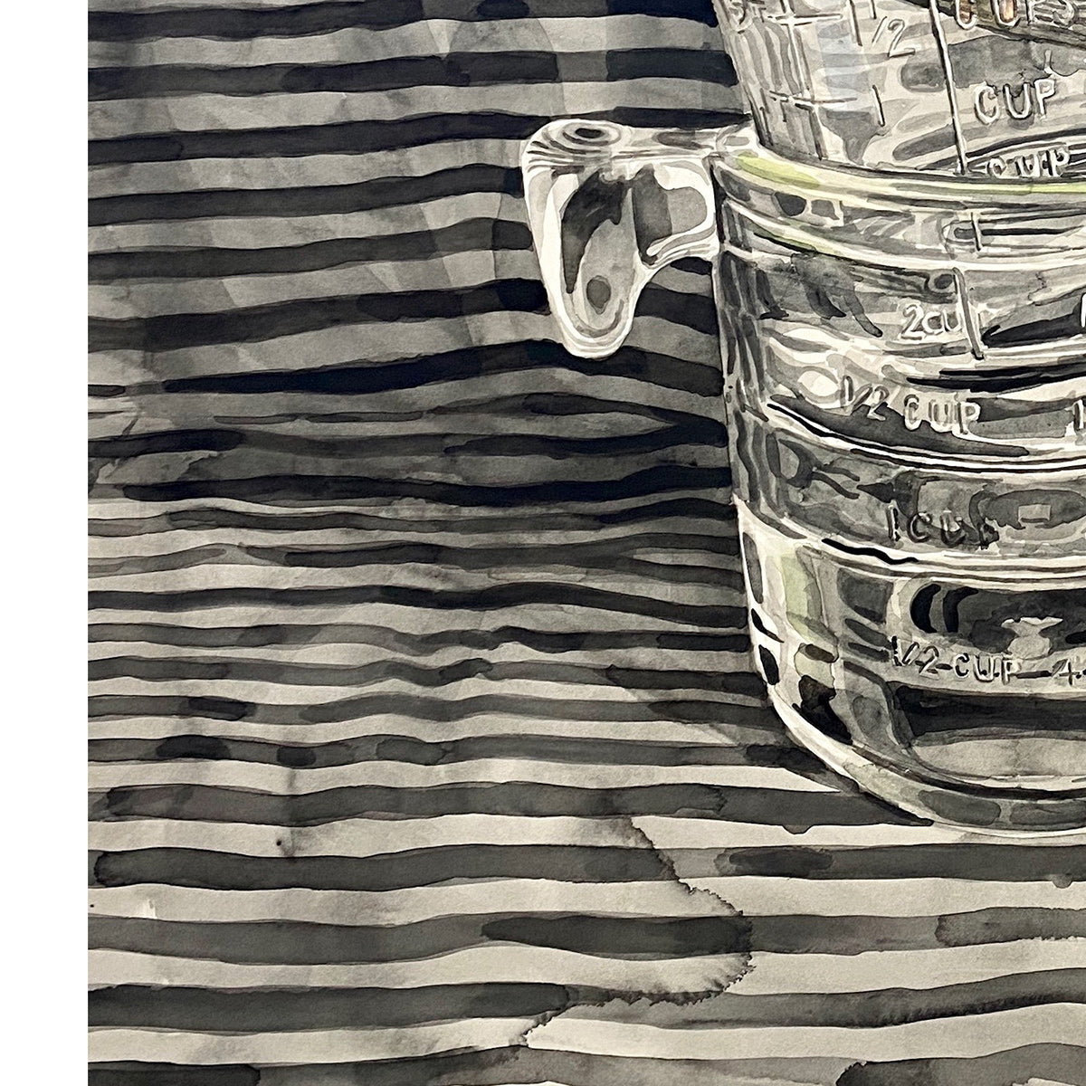 Stripes, Glass, Metal, Self