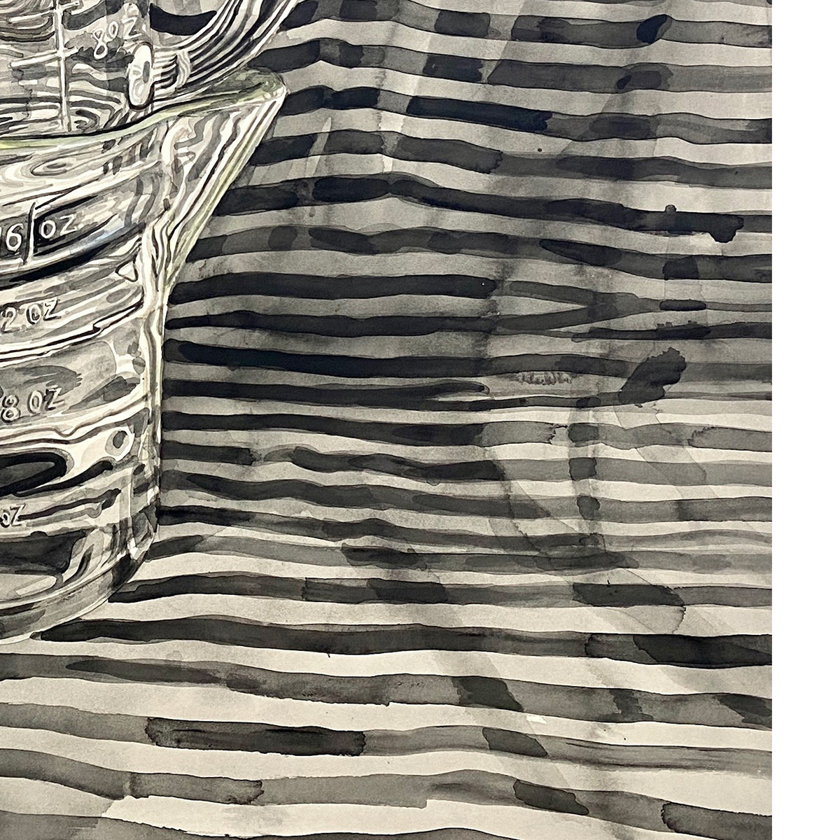 Stripes, Glass, Metal, Self