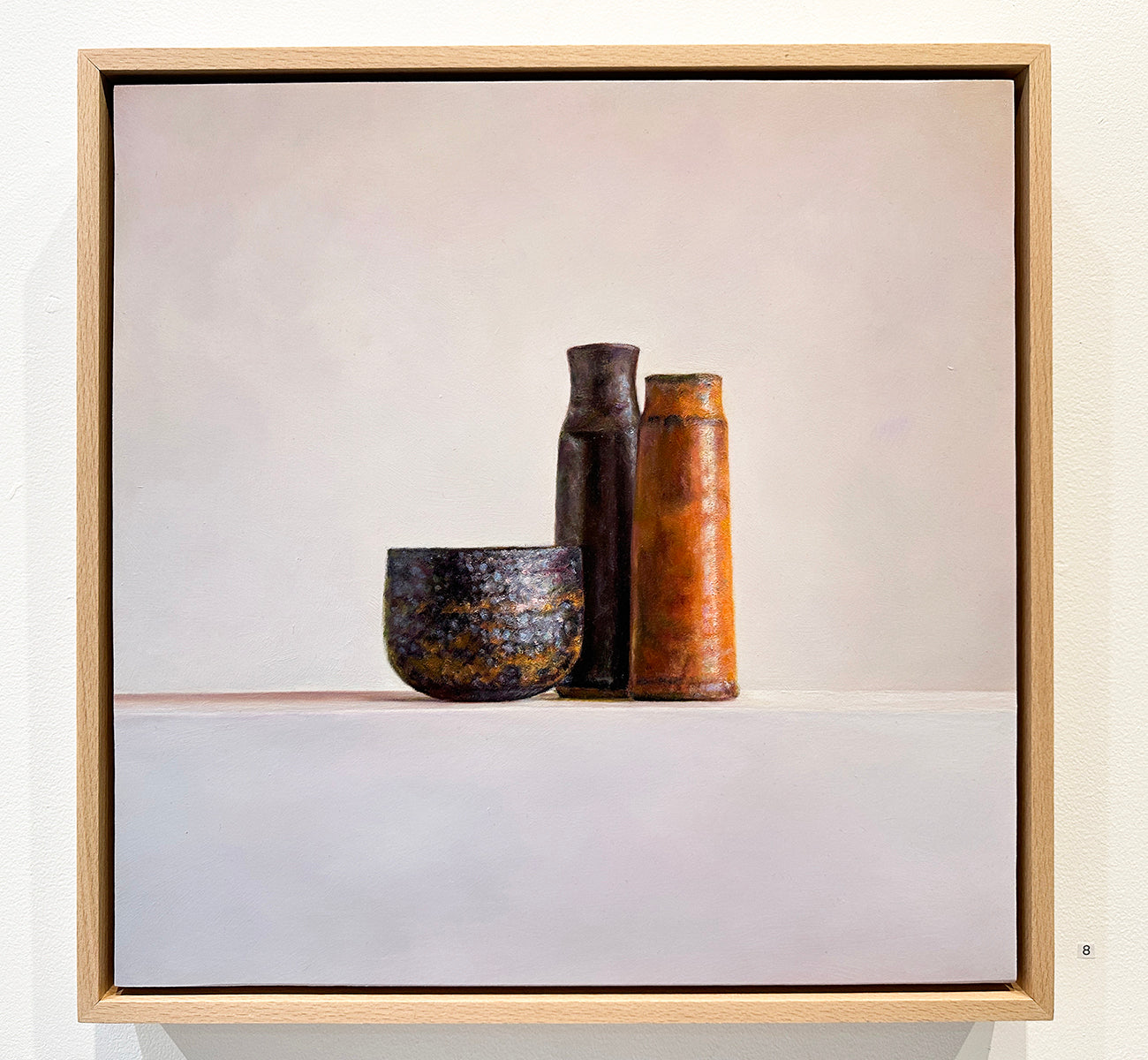 Ash and ochre vessels