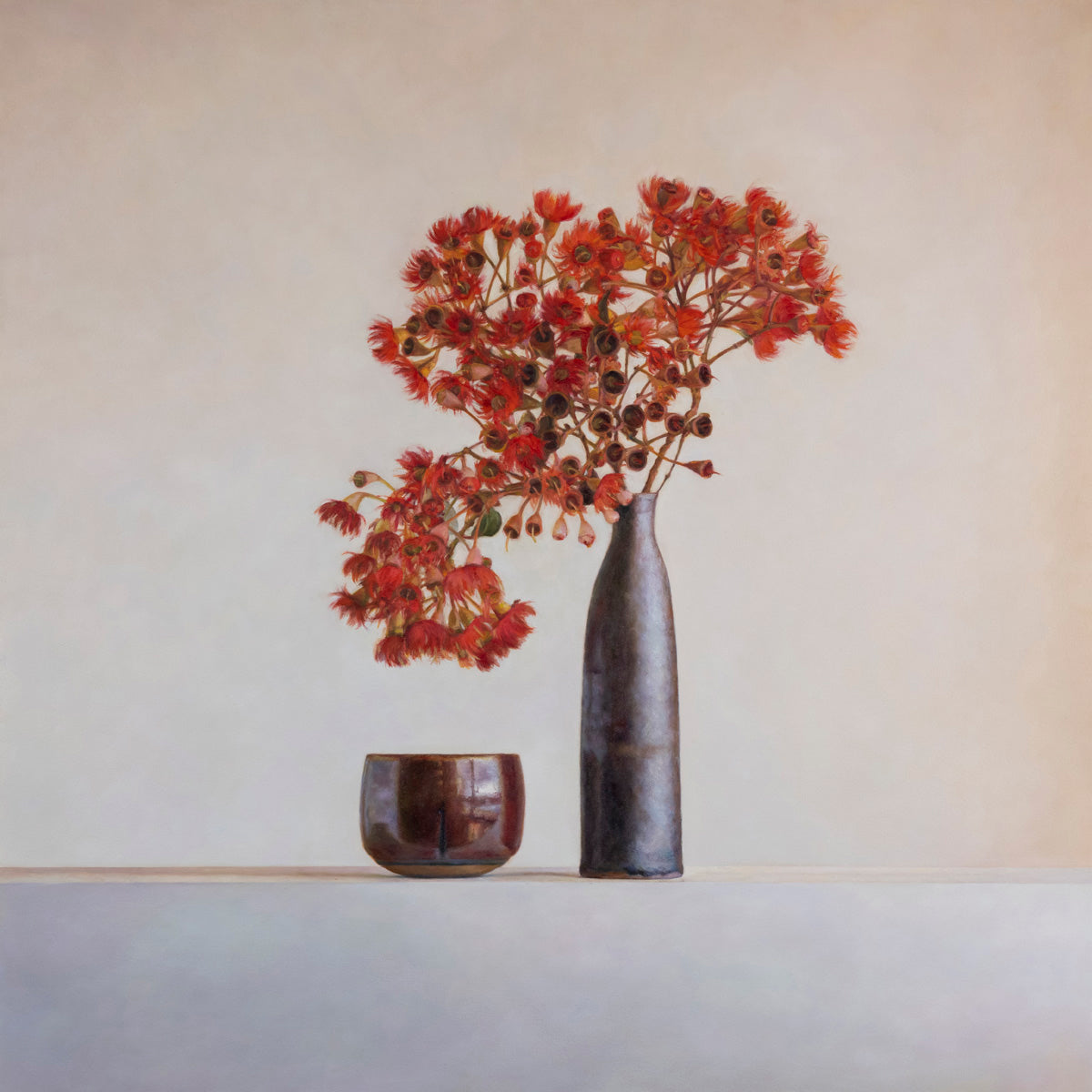Corymbia ficifolia and Pilbara river vessels