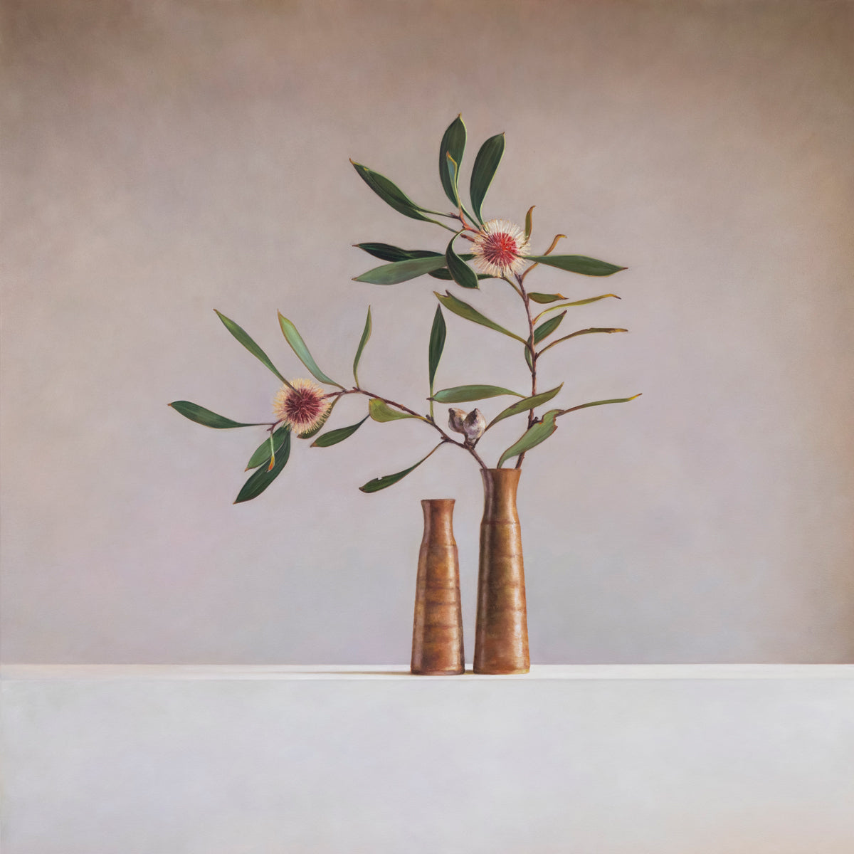 Hakea Laurina and Kinjarling clay bottles
