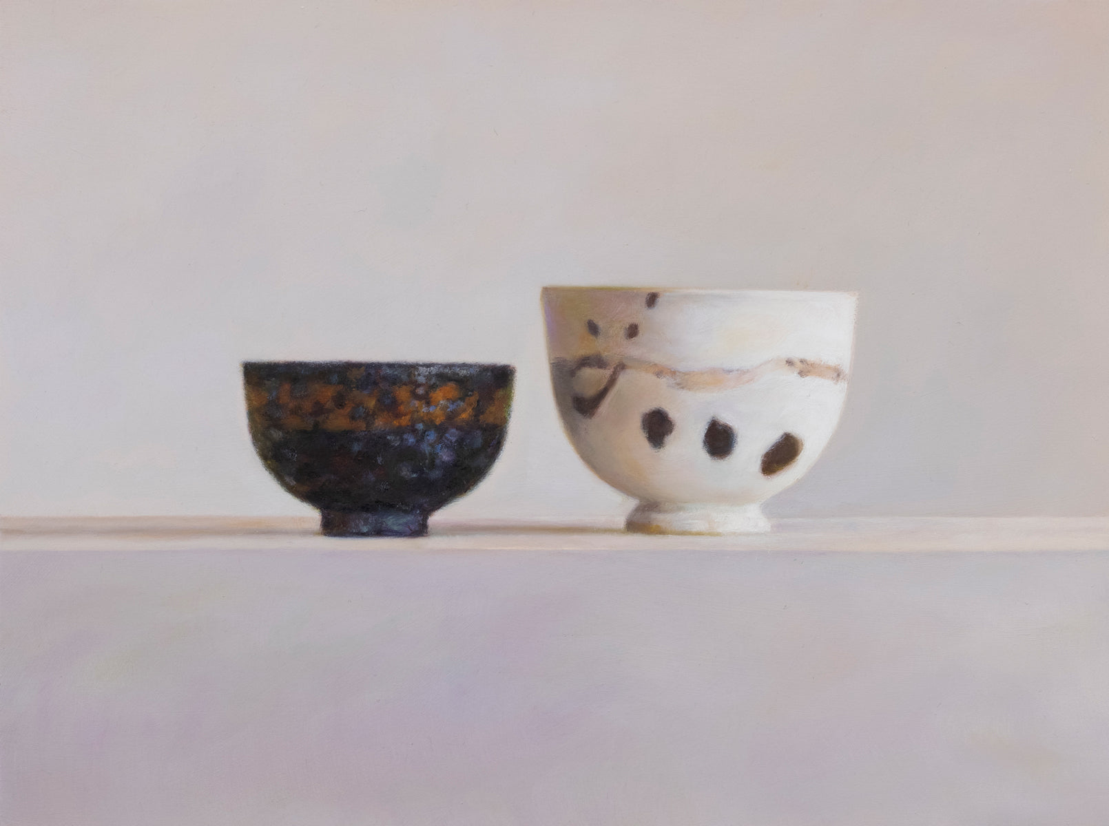 Waterhole bowl and Rachel's Pilbara slip vessel
