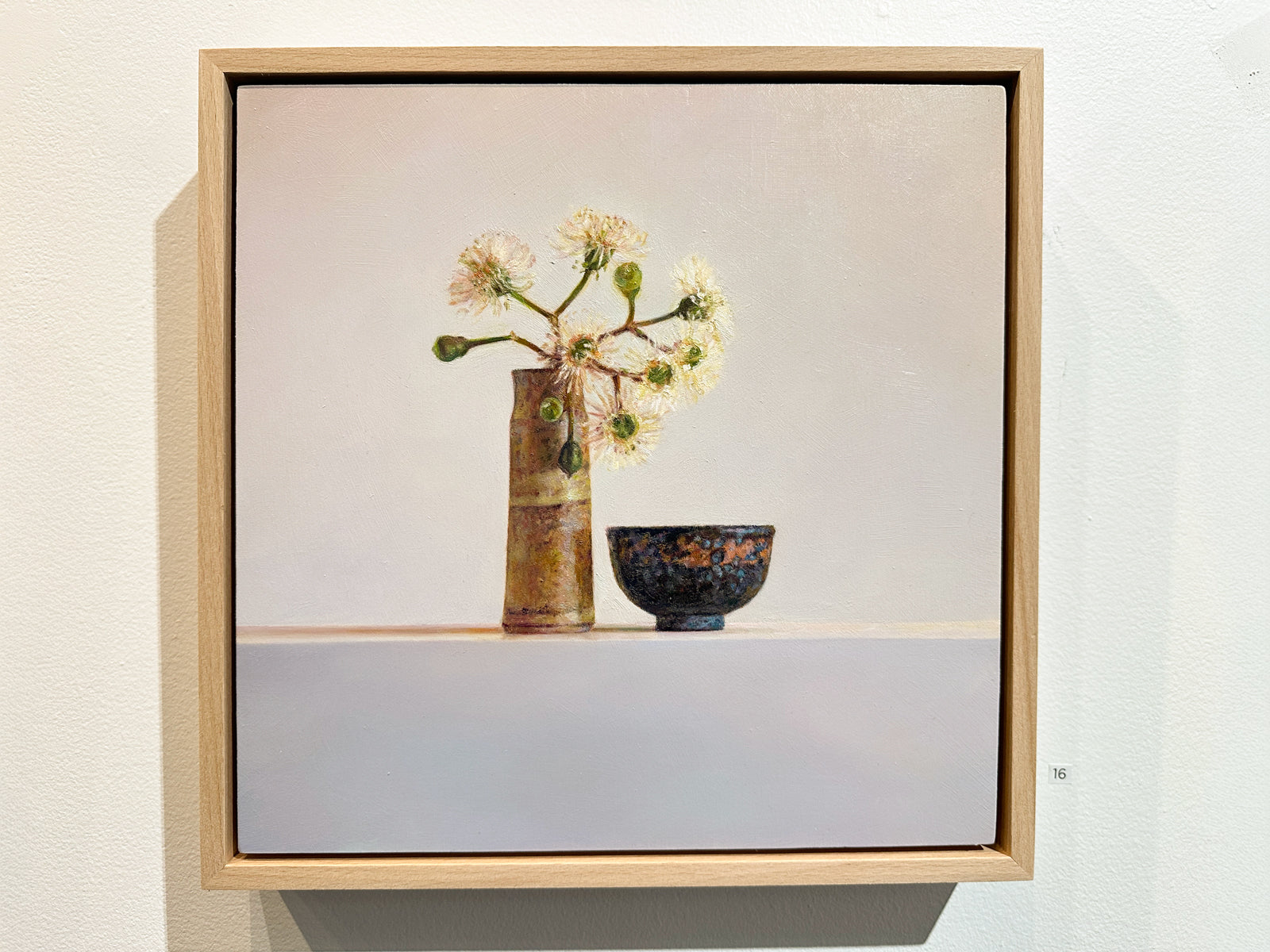 Whitegum blossom and Cheela ash vessels