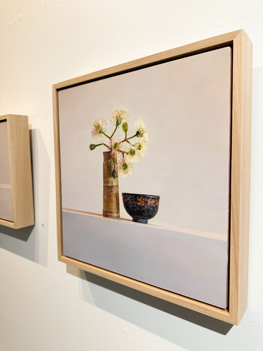 Whitegum blossom and Cheela ash vessels