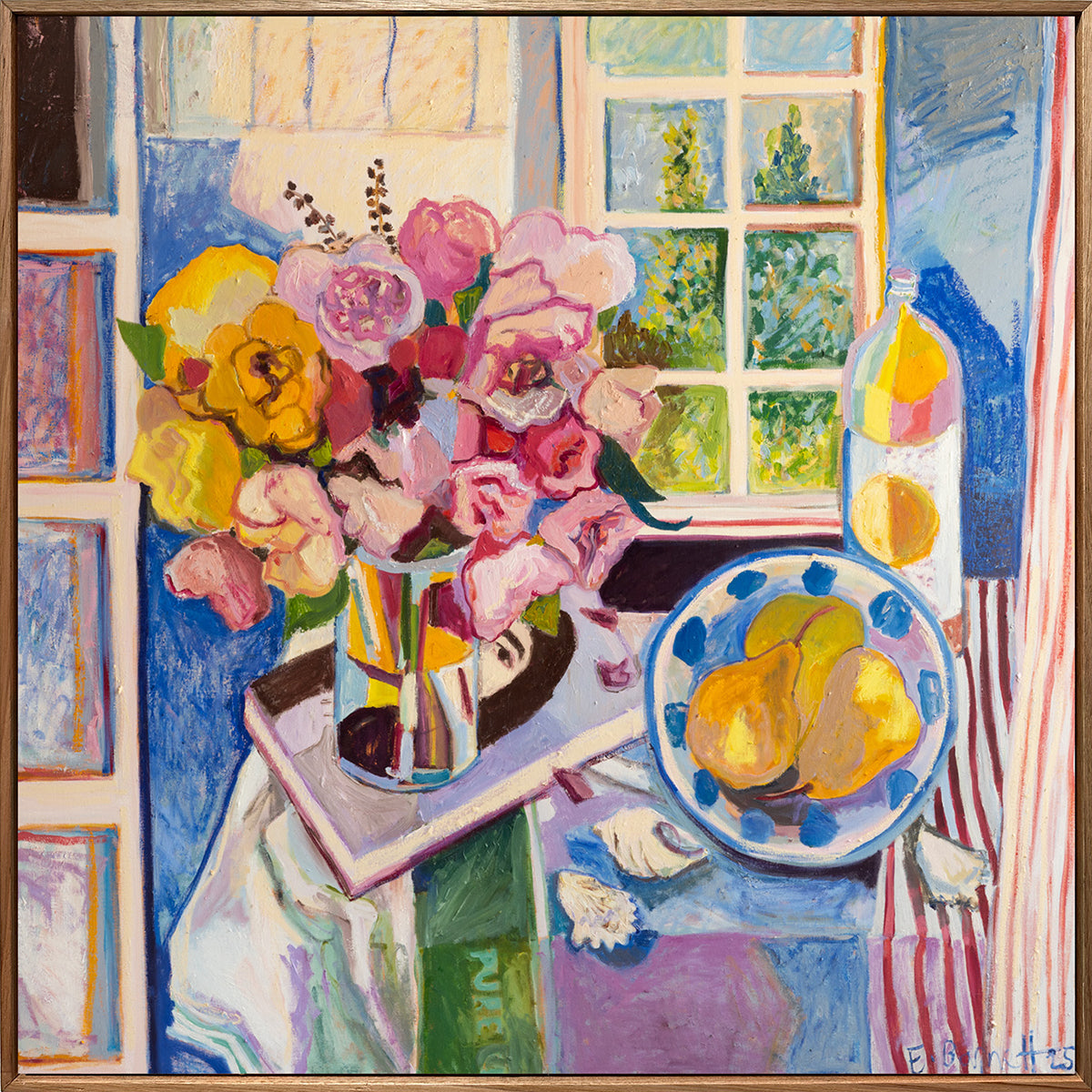 Floribunda and Pears