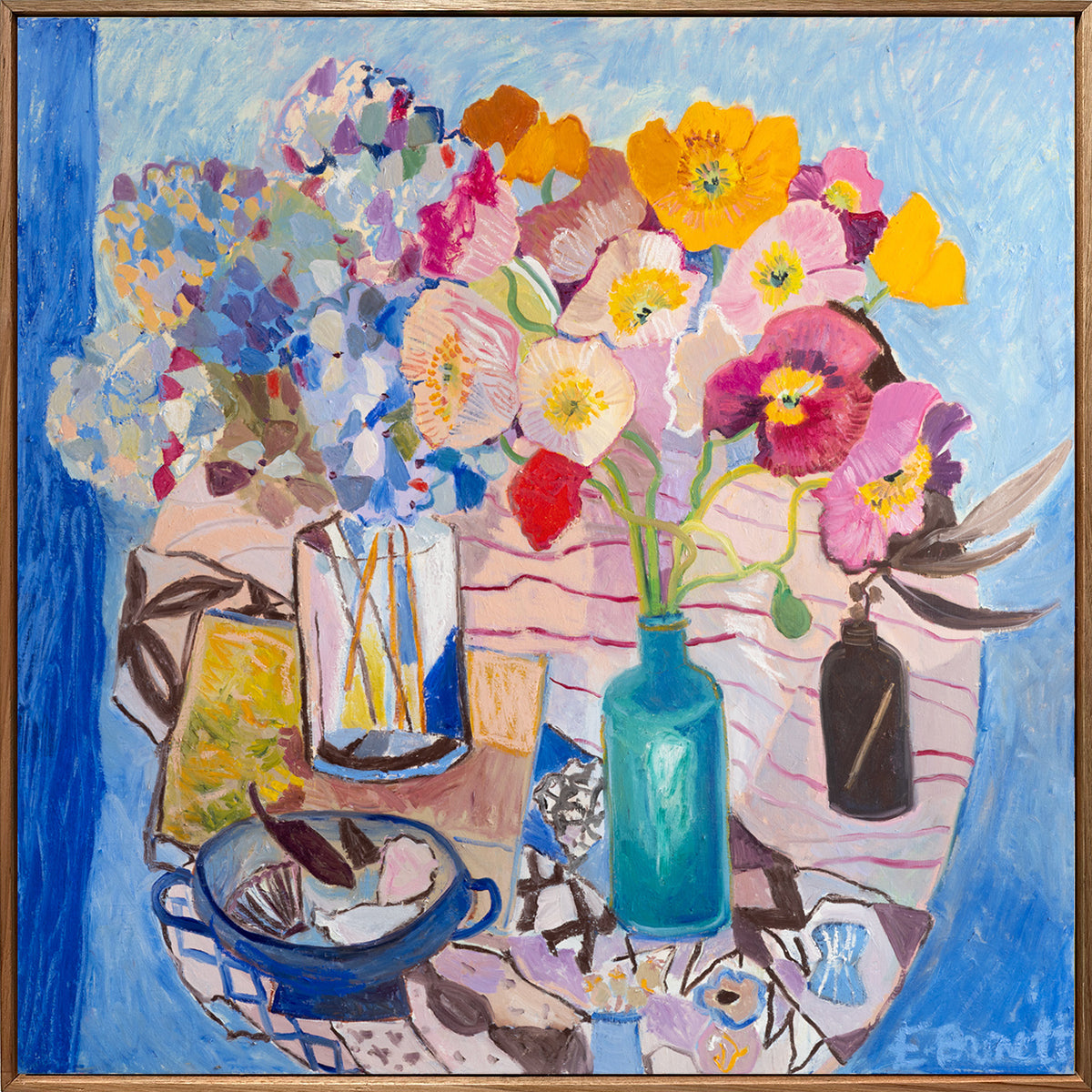 Summer Studio in Blues