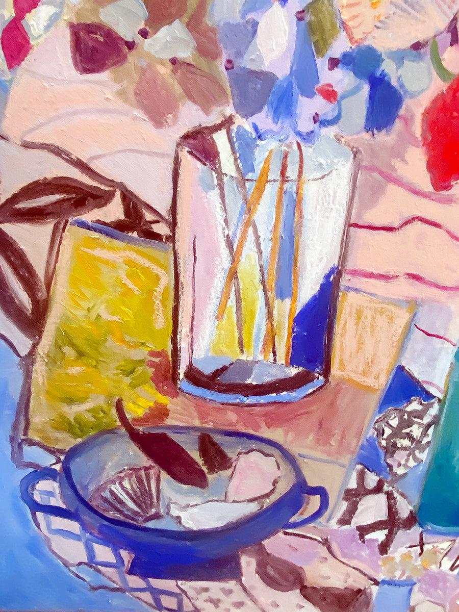 Summer Studio in Blues