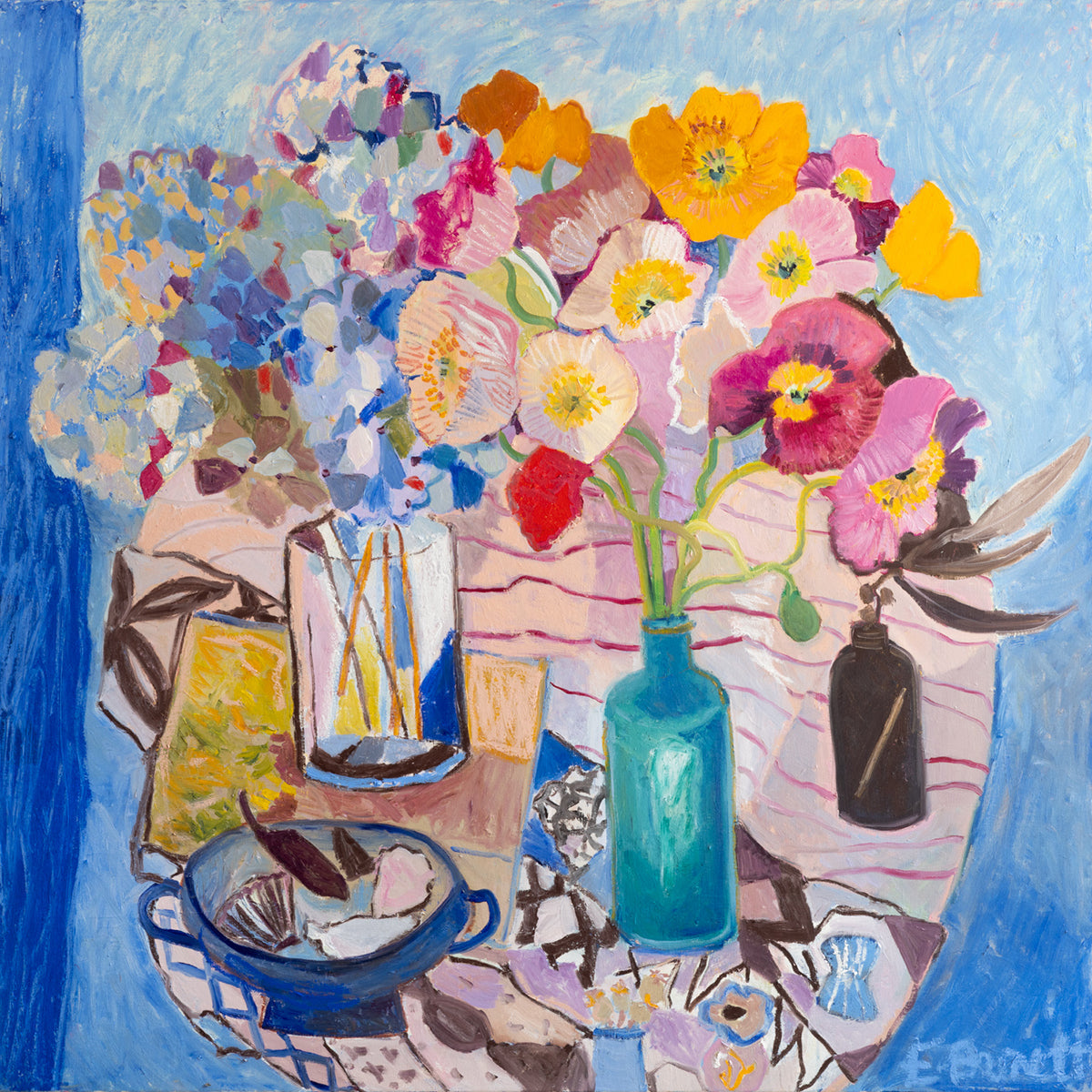 Summer Studio in Blues