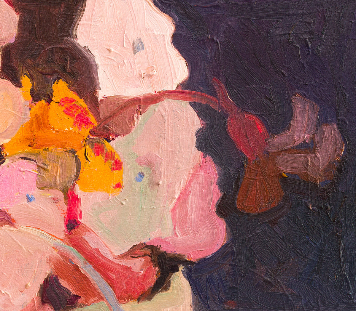 Dusk Shells and Nasturtiums