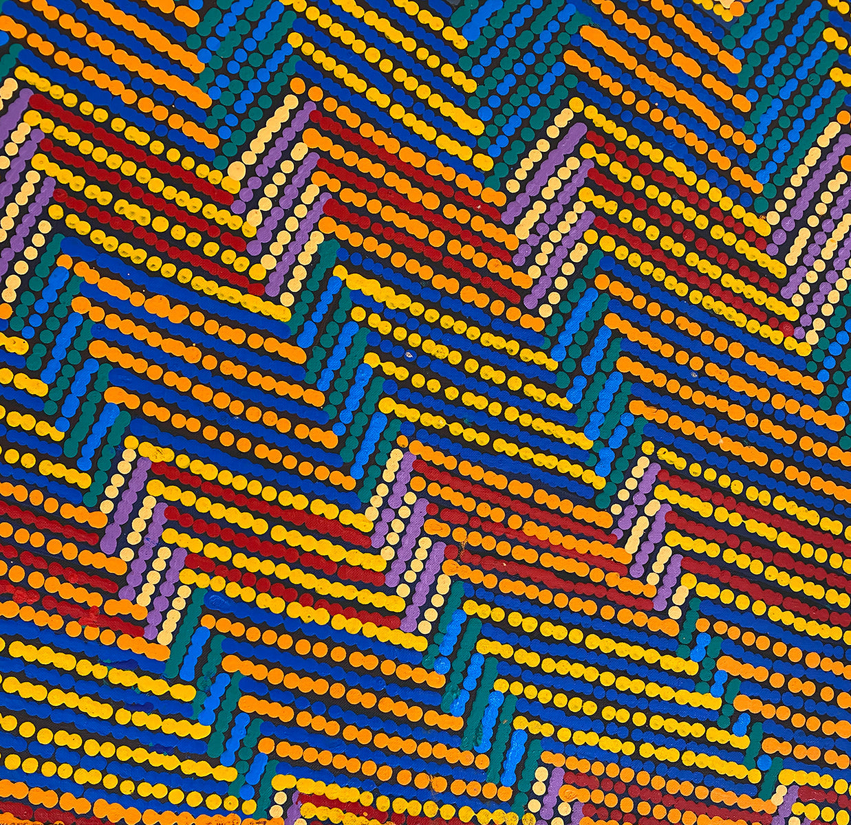 Lukarrara Jukurrpa (Desert Fringe-rush Seed Dreaming) 394/21ny