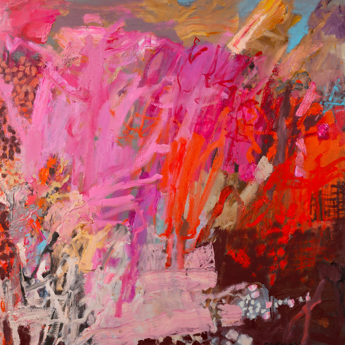 Echoes in Pink and Blue