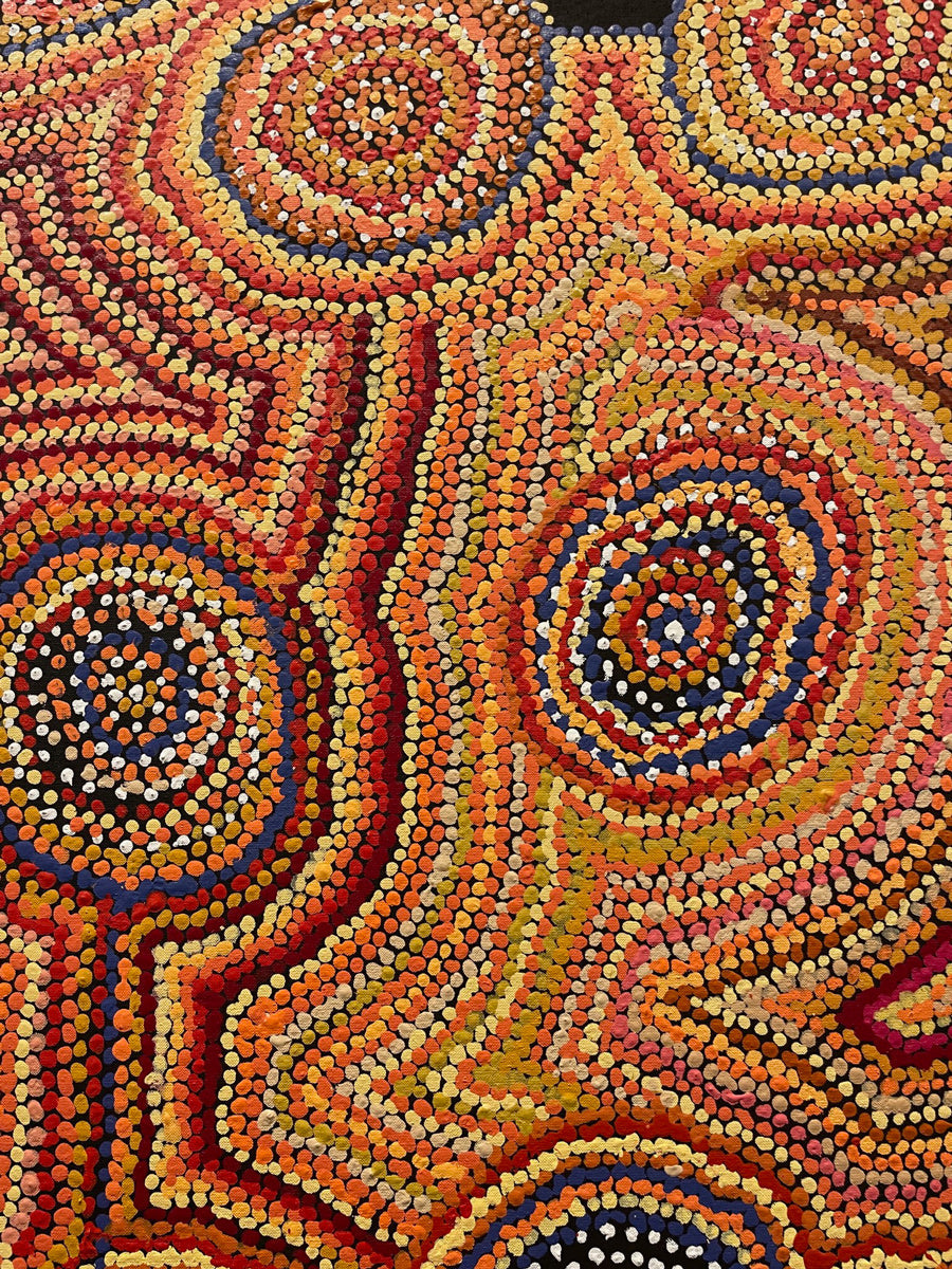 Mina Mina Jukurrpa (Mina Mina Dreaming) #3141/21ny