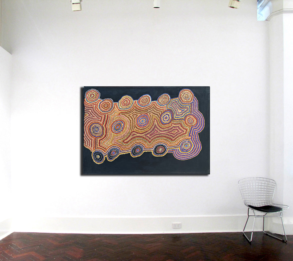 Mina Mina Jukurrpa (Mina Mina Dreaming) #3141/21ny