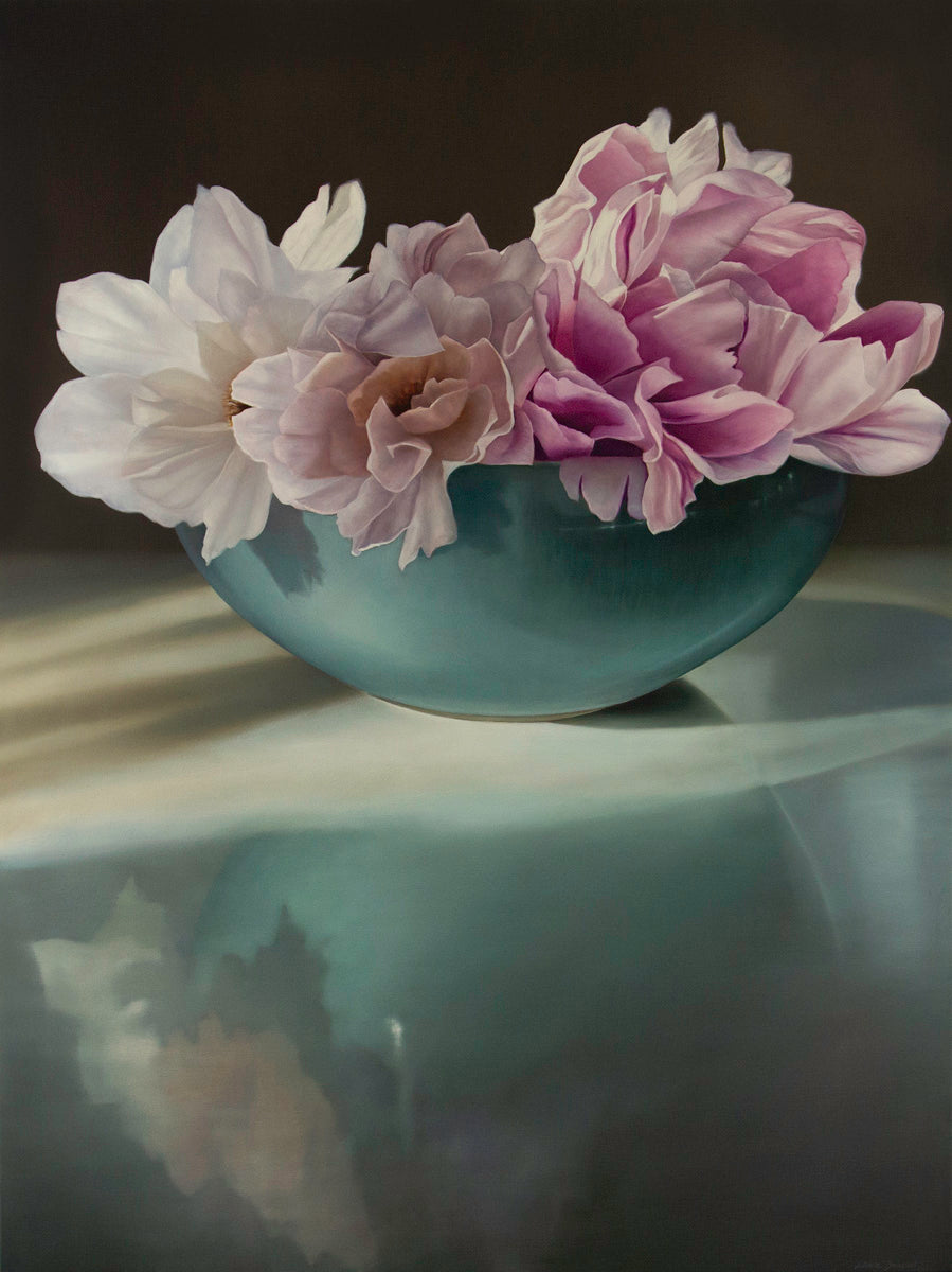 Peony Reflections