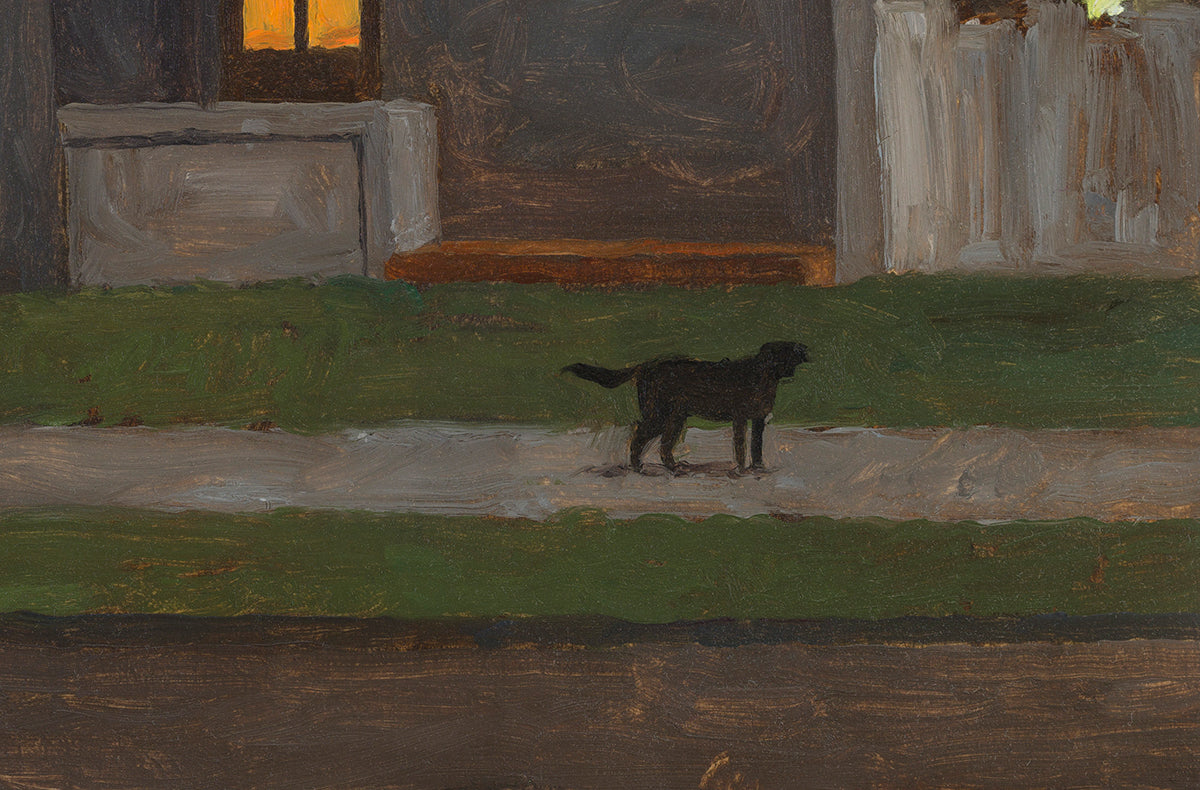 Houses and Dog