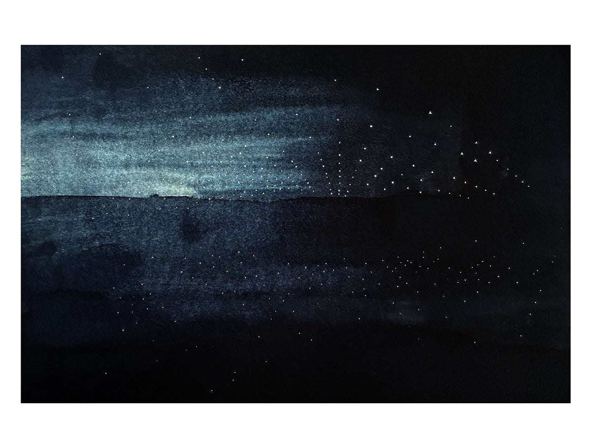 Study, Pin pricks and light 1
