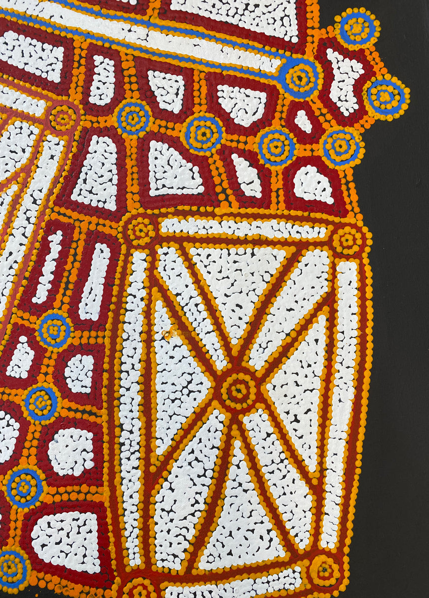 Ngapa Jukurrpa (Water Dreaming) Puyurru 600-24