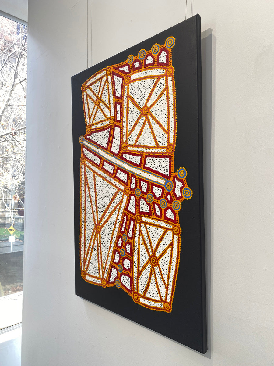 Ngapa Jukurrpa (Water Dreaming) Puyurru 600-24