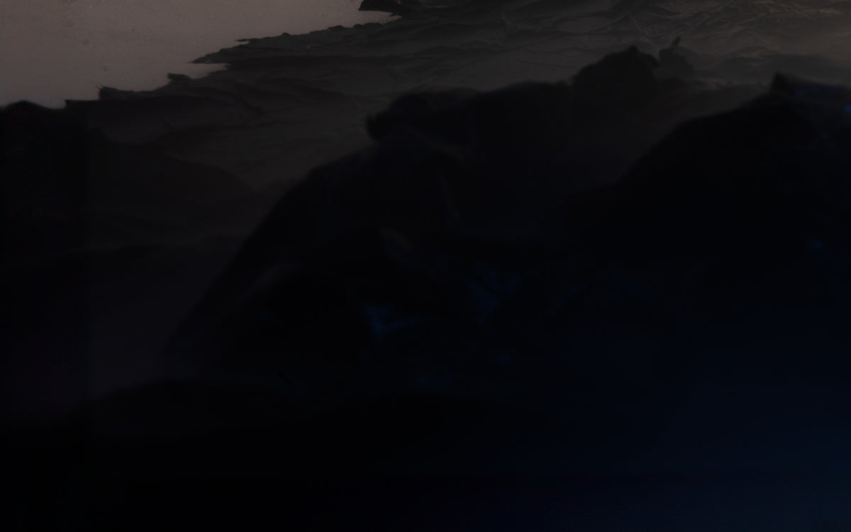 Ocean's Edge Reverie. Mountains Mist and Sunset Serenity