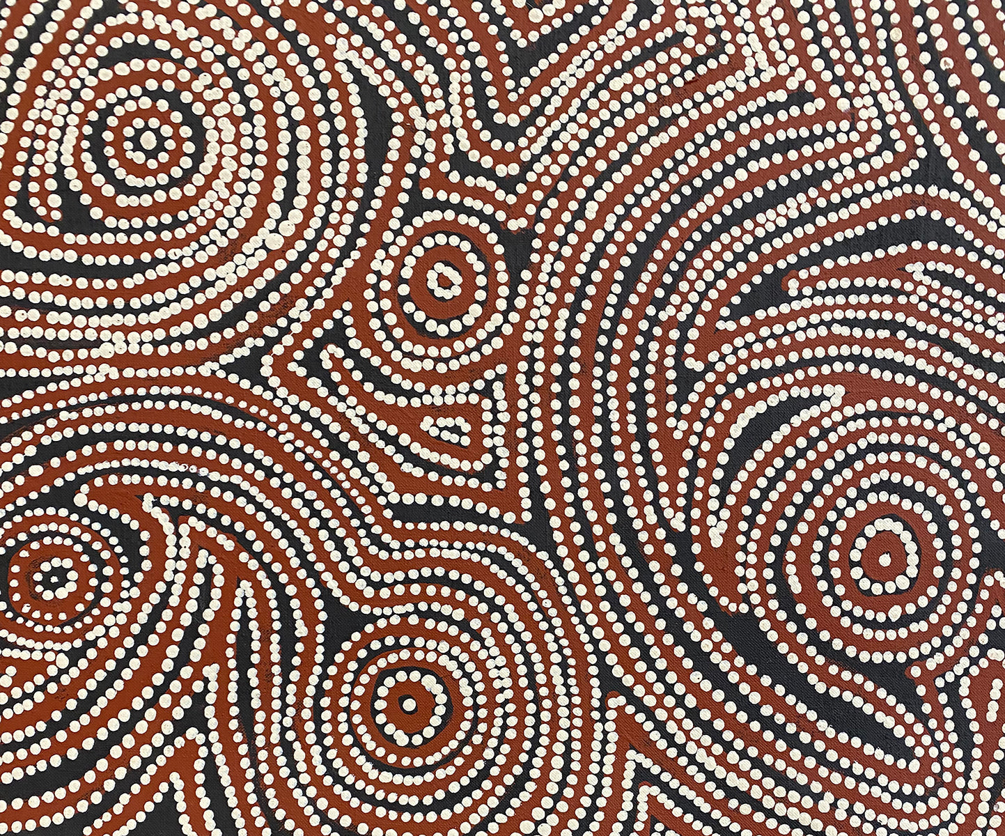 Lukarrara Jukurrpa (Desert Fringe-rush Seed Dreaming) 377/22ny
