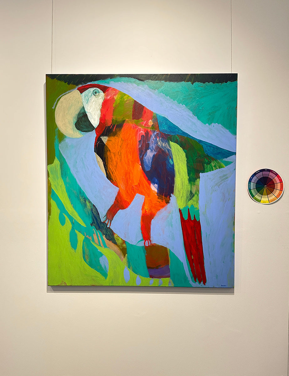 Scarlet-tailed Macaw