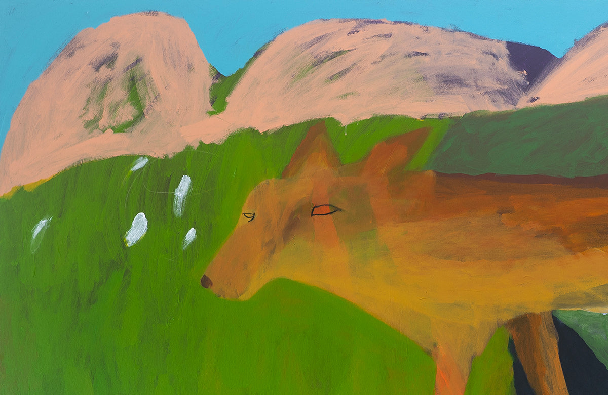 Dingo in the Dunes