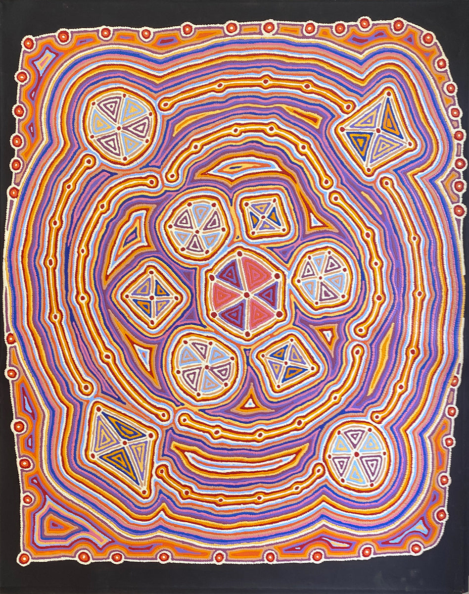 Wirnpa Jukurrpa (Lightning Dreaming) 249-24ny