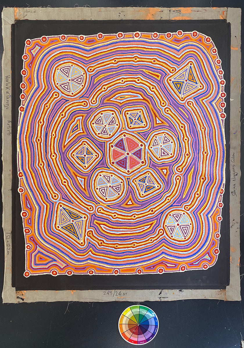 Wirnpa Jukurrpa (Lightning Dreaming) 249-24ny
