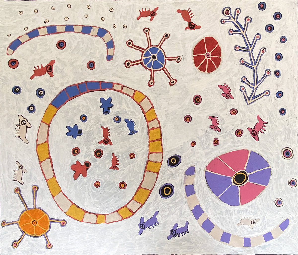 Mina Mina Jukurrpa (Mina Mina Dreaming) 3259-25