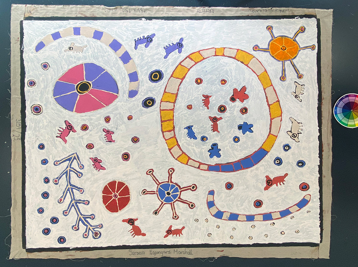 Mina Mina Jukurrpa (Mina Mina Dreaming) 3259-25