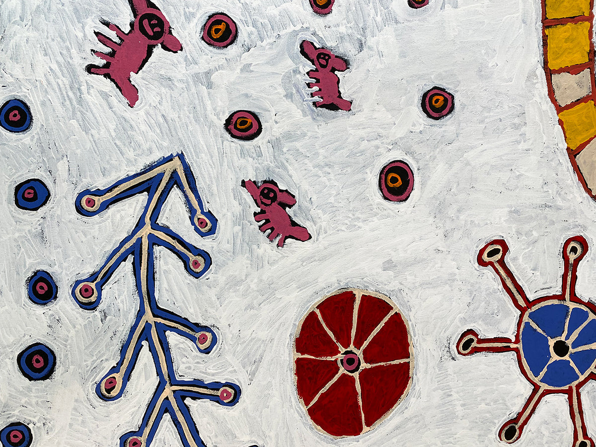 Mina Mina Jukurrpa (Mina Mina Dreaming) 3259-25