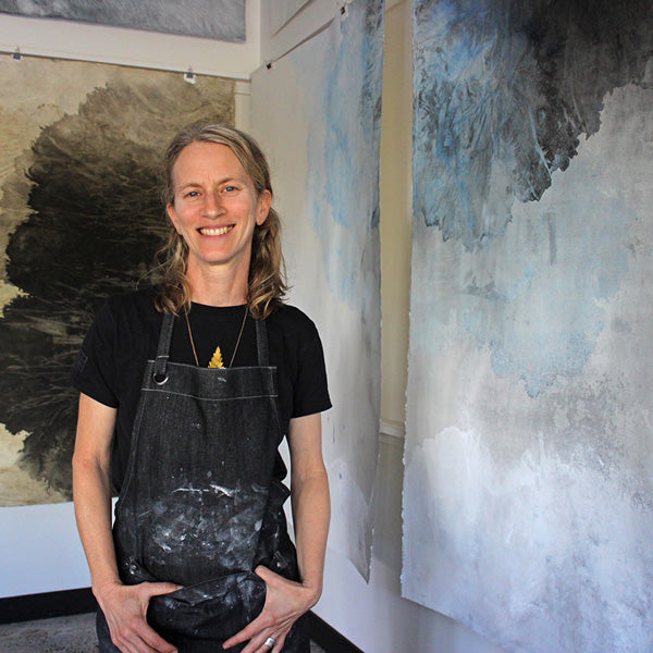 Melinda Schawel in her studio