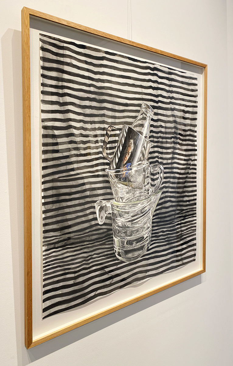Stripes, Glass, Metal, Self