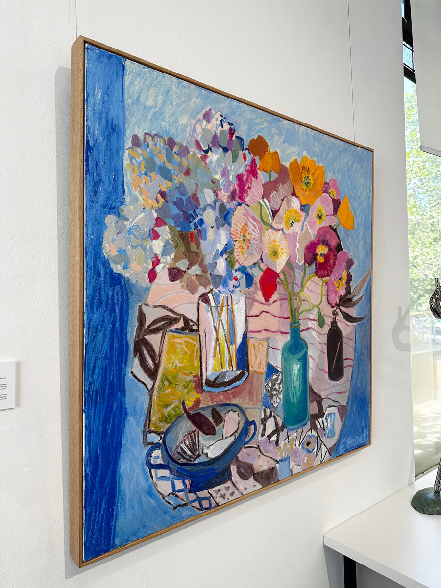 Summer Studio in Blues