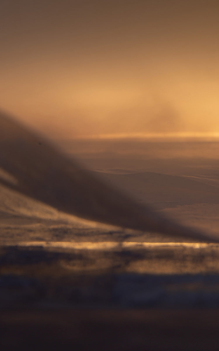 Twilight's Dance. Ocean Waves Beneath Sunset Skies