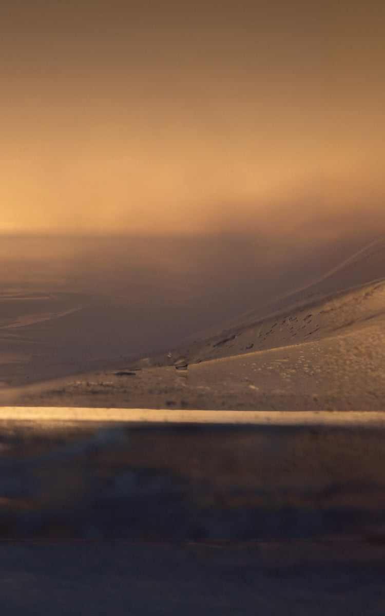 Twilight's Dance. Ocean Waves Beneath Sunset Skies