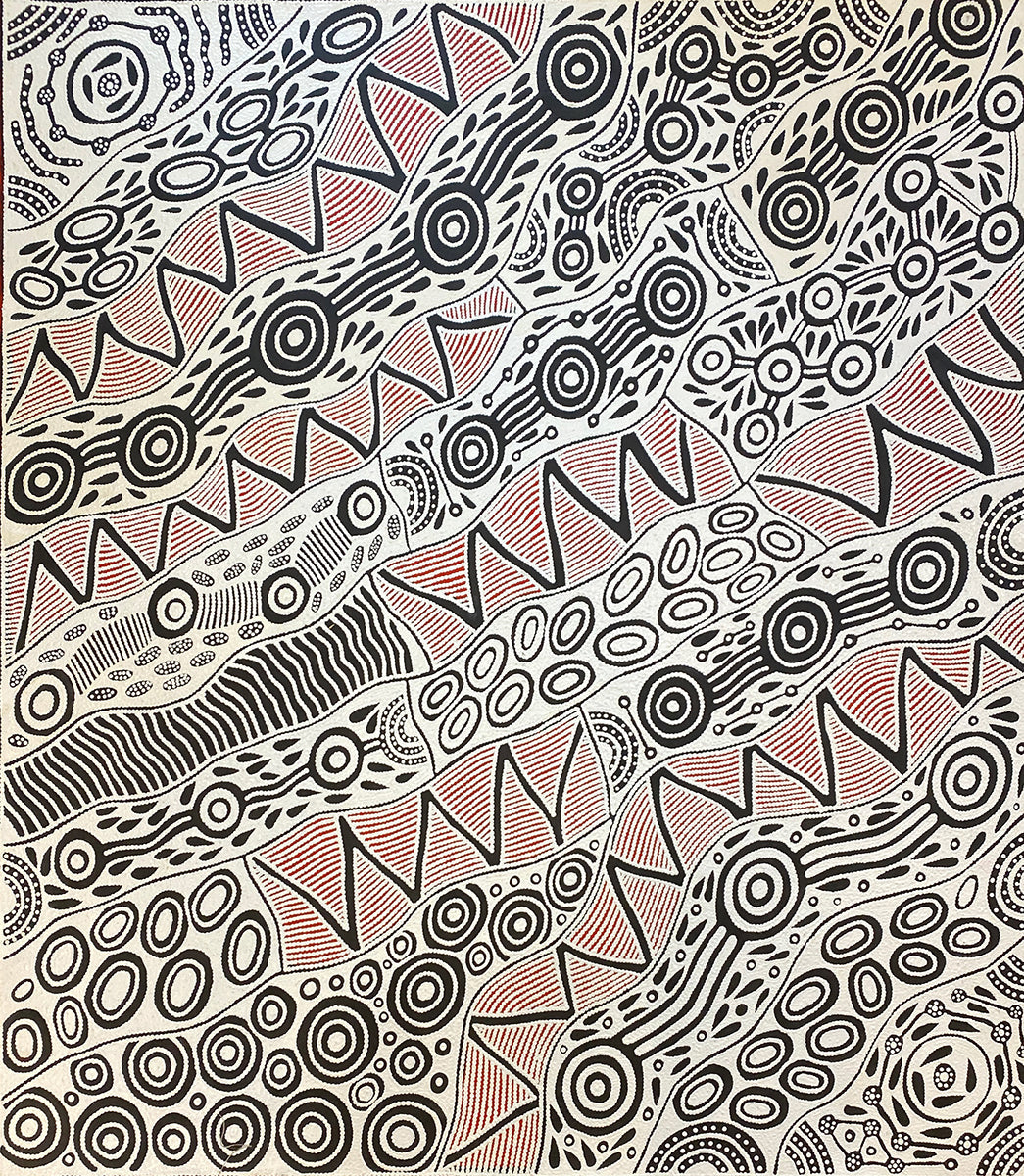 Pikilyi Jukurrpa (Vaughan Springs Dreaming) 573-24ny