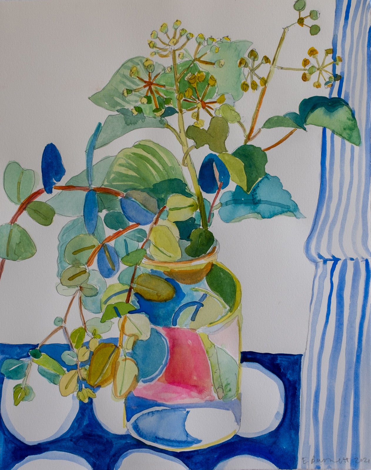 Gum Ivy and Full Moon Cloth